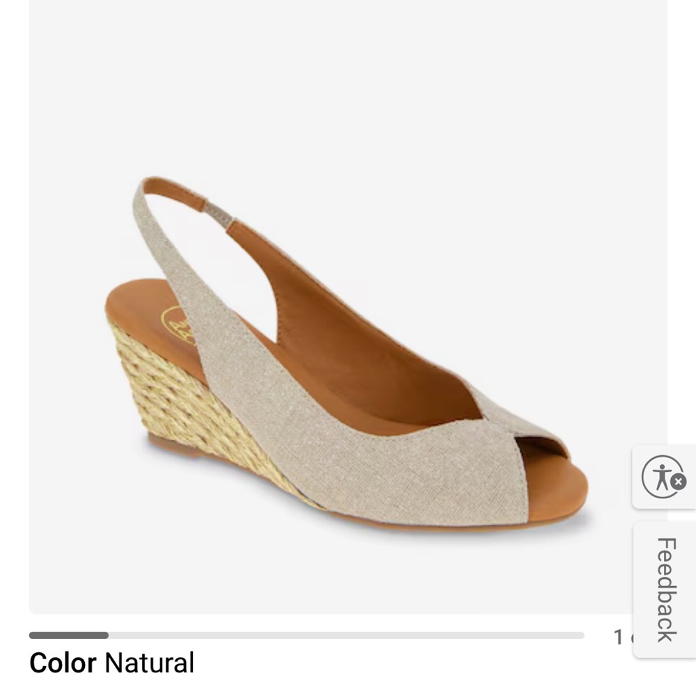 Andre Assous Featherweight Wedge/Sandal